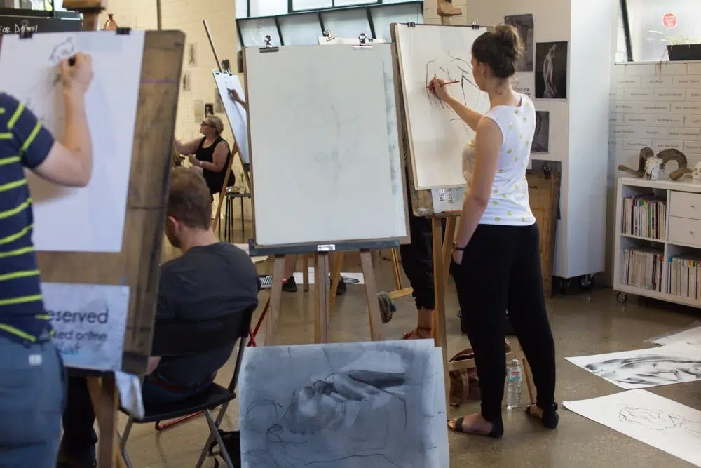 Casual Life Drawing this week ⋆ The Art Room